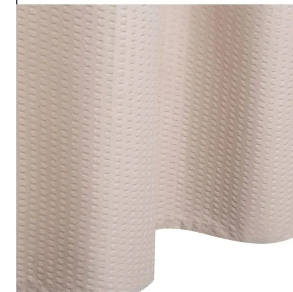 New with tags! Elegant Microfiber Taupe Shower Curtain 72 x 96